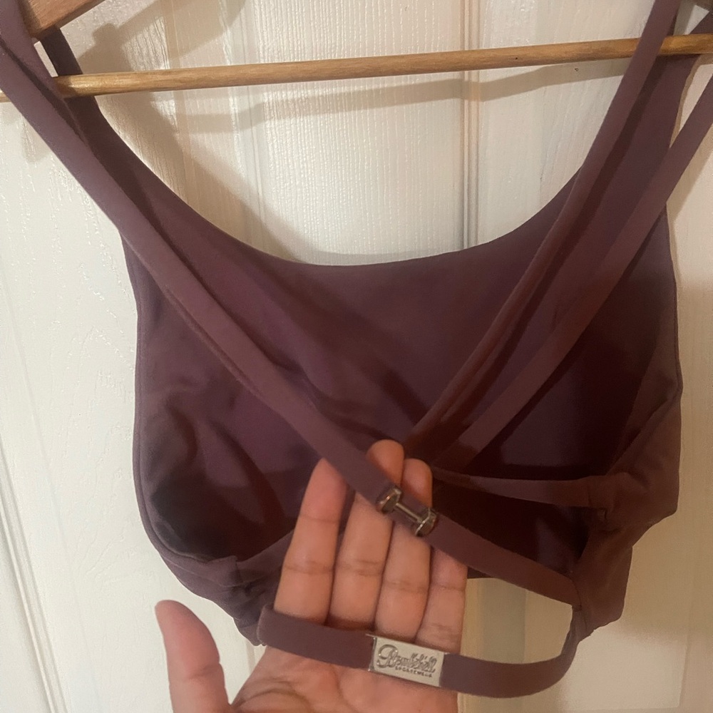 Bombshell Sportswear Mauve High-Waist Leggings set - Picture 3 of 3